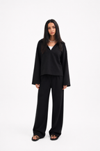 Black Linen Pants