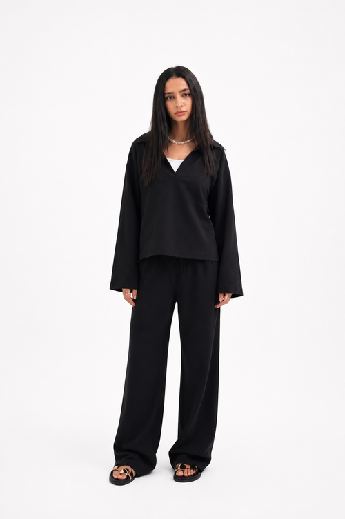 Black Linen Pants