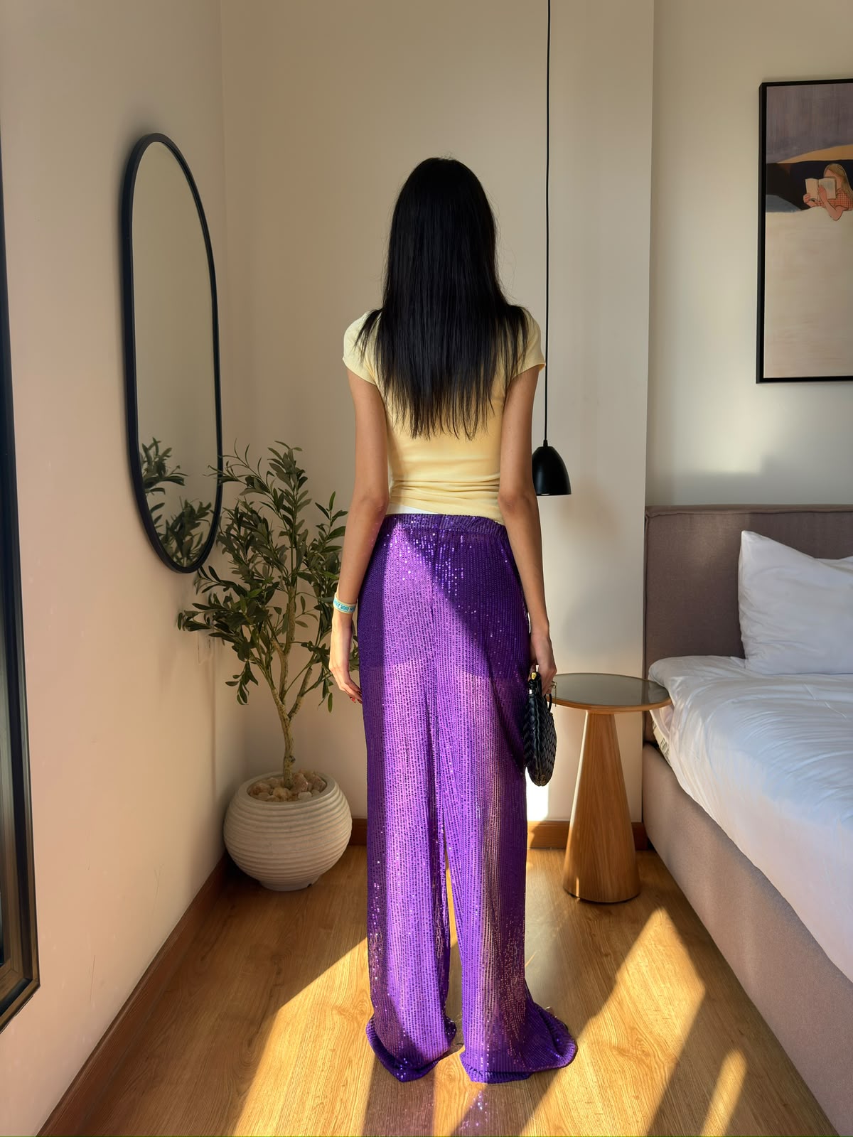 Purple Disco pants