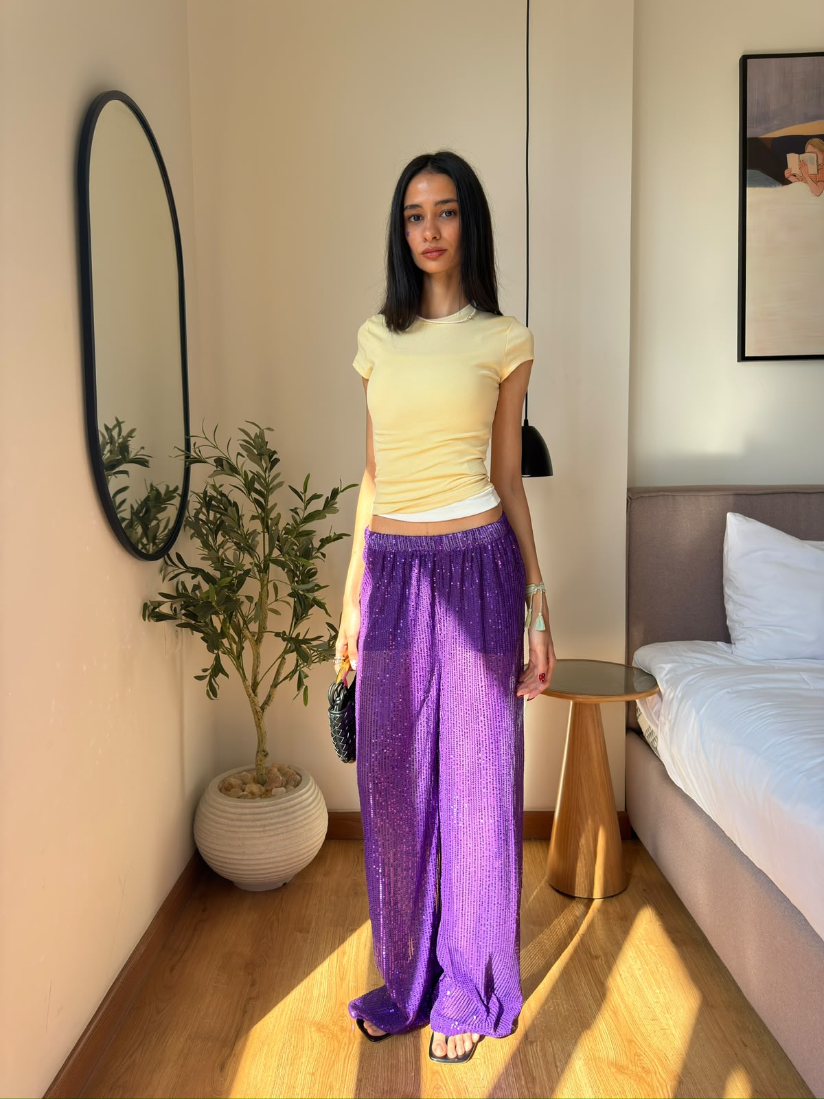 Purple Disco pants
